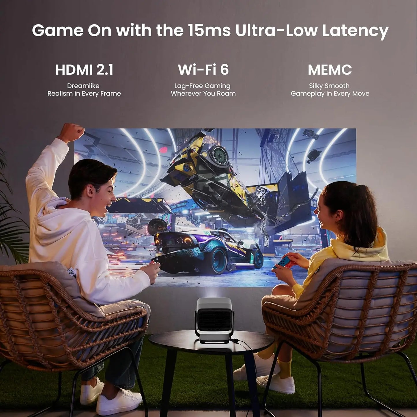 JmGo N1 4K Triple Laser Projector