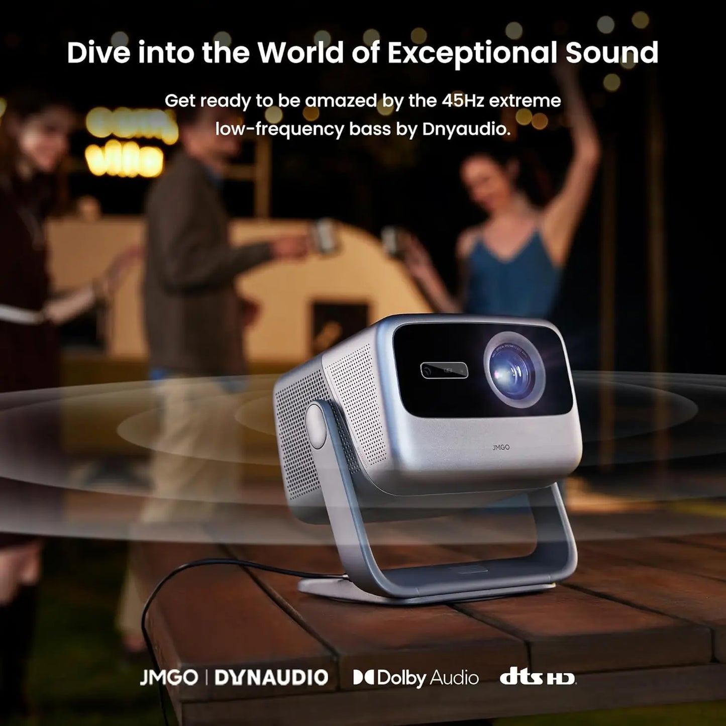 JmGo N1 4K Triple Laser Projector