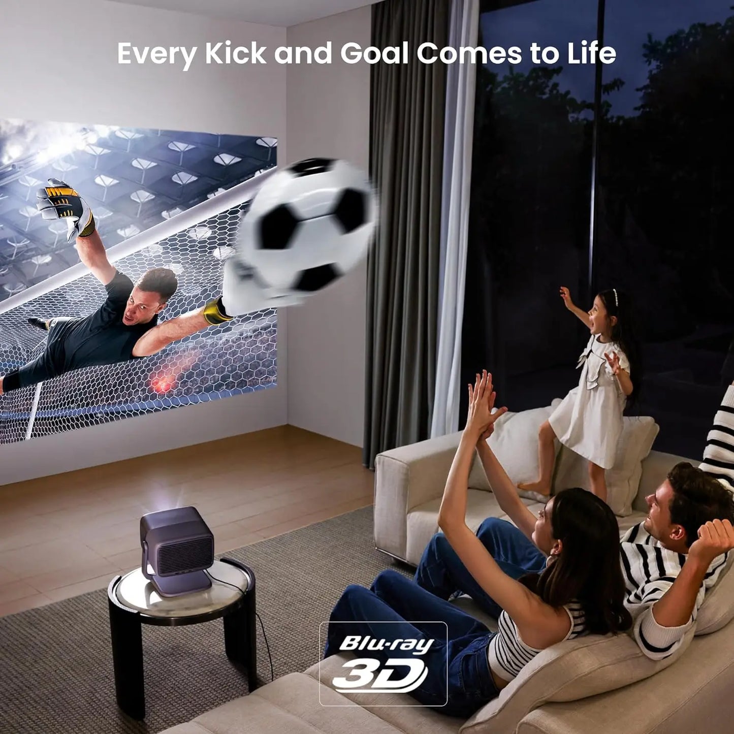 JmGo N1 4K Triple Laser Projector
